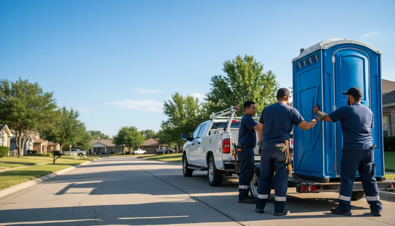 Portable Toilet Rental in Manvel, TX near me